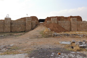 The Nineveh (Nineve) Wall, Adad Gate in Mosul, Mossul, Iraq