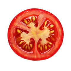 tomato slice transparant background