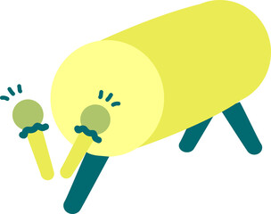 Bedug Vector Illustration Islamic Traditional Drum for Eid and Ramadan