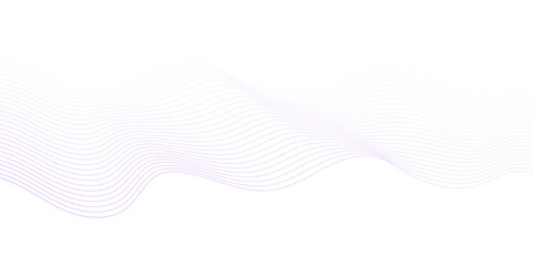 Dynamic minimal smoke sound line. Abstract glowing white blend line smooth flow soundwave curve energy gradient vector futuristic digital outline line science design.	