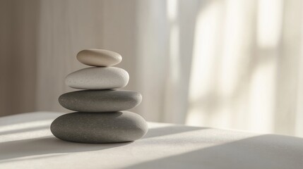 Abstract shapes symbolizing cultural unity in a clean, minimal design with soft natural light.