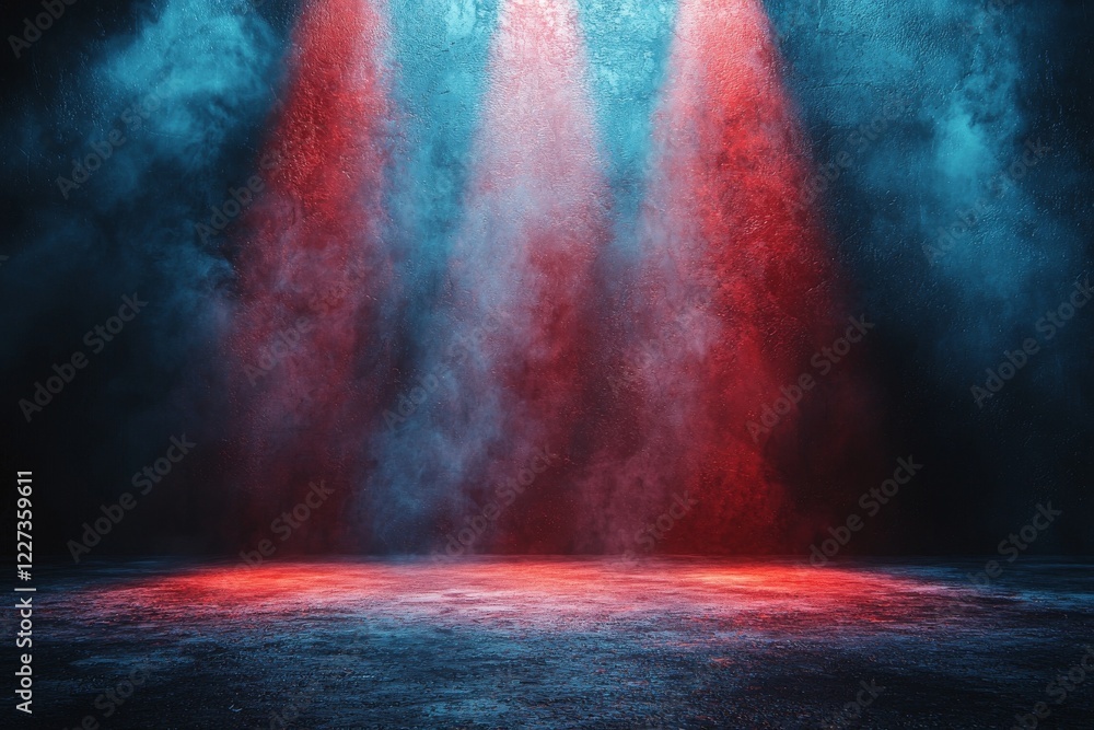Poster an empty room or a gaming backdrop for displaying your product or showcasing