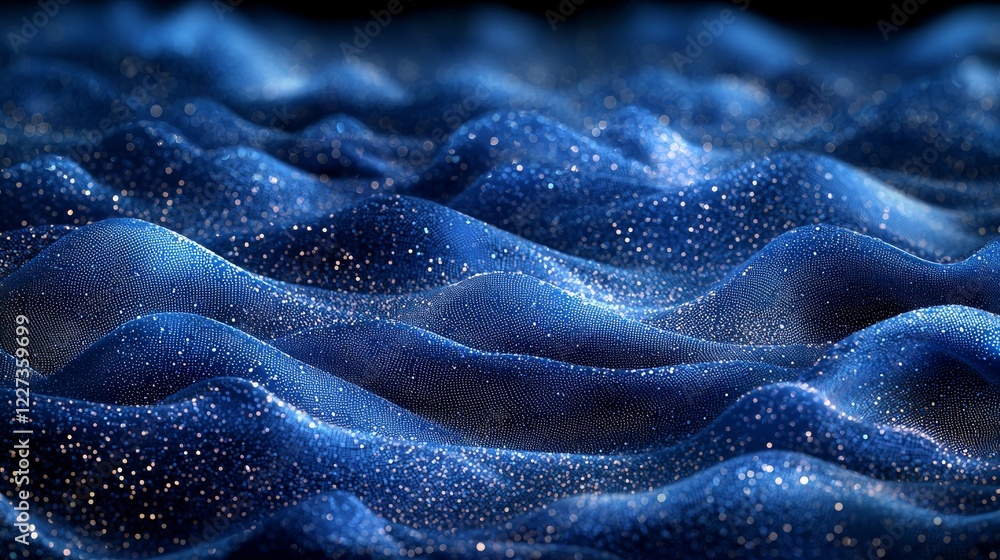 Poster futuristic point wave. abstract background with a dynamic wave. connecting background. abstract wave