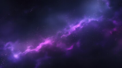 Obraz premium A mesmerizing galaxy gradient featuring deep indigo and violet tones, with a soft blur effect. Perfect for space-inspired designs, cosmic themes, digital art, and creating dreamy, celestial backdrops