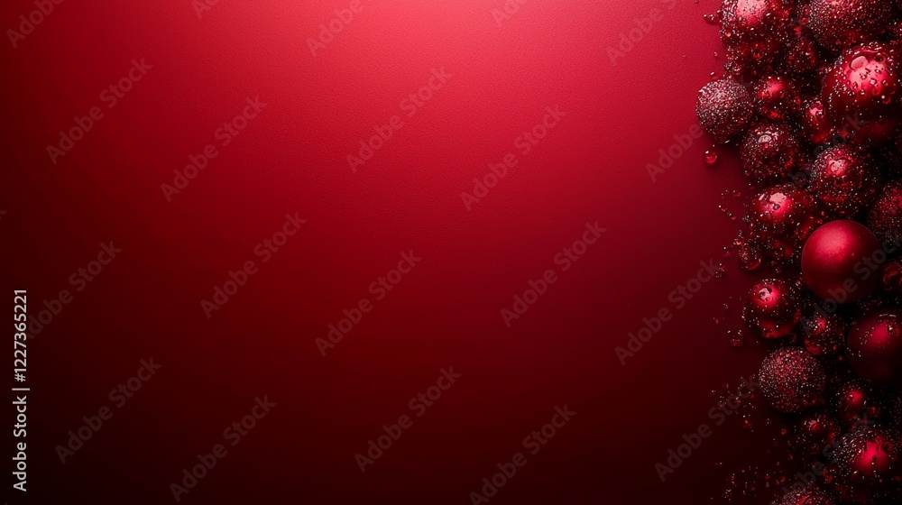 Poster abstract background featuring a red blur gradient with bright, clean lines