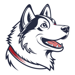 Naklejka premium Siberian logo for brand.