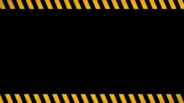 Running strip background is perfect for warning signs