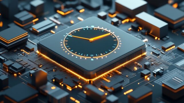 Microprocessor+Clock Images – Browse 386 Stock Photos, Vectors, and ...