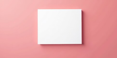 White square label, clean edges, pure background , blank, product