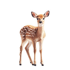 Fototapeta premium Sweet fawn, wildlife, nature, animal
