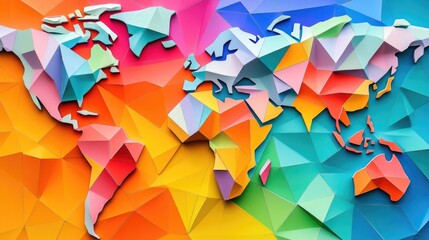 World Triangle Map