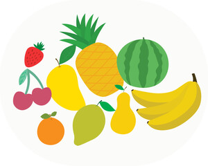 Fruits Vector Design