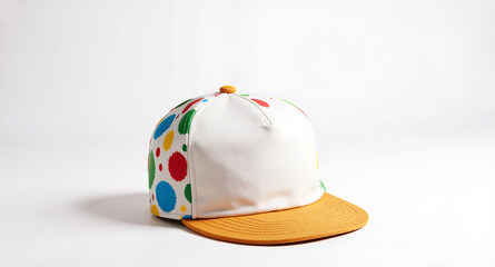 Fototapeta premium Children's Cap Mockup with Copy Space