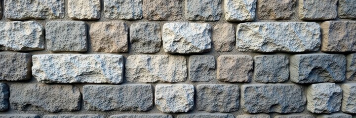 Ancient grey stone wall texture, weathered surface, rock wall, masonry, grey