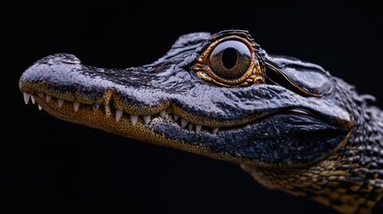 Fototapeta premium Alligator Head Close Up
