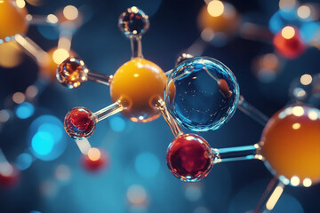 Medicine and pharmacology concept, generative AI design