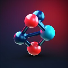 Dynamic Molecular Structure Connects in a Vivid Spectrum of Colors on the Dark Backdrop