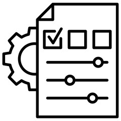 Control Outline Icon