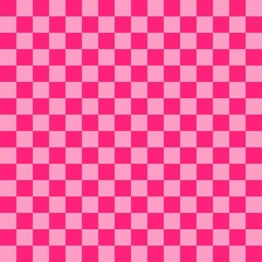 Seamless plaid pattern background in pink.