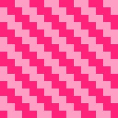 Seamless geometric pattern background in pink.