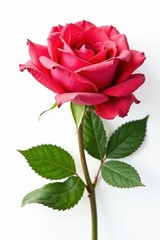 Fototapeta premium Fresh rose bouquet isolated on white background, isolated, white background, flowers