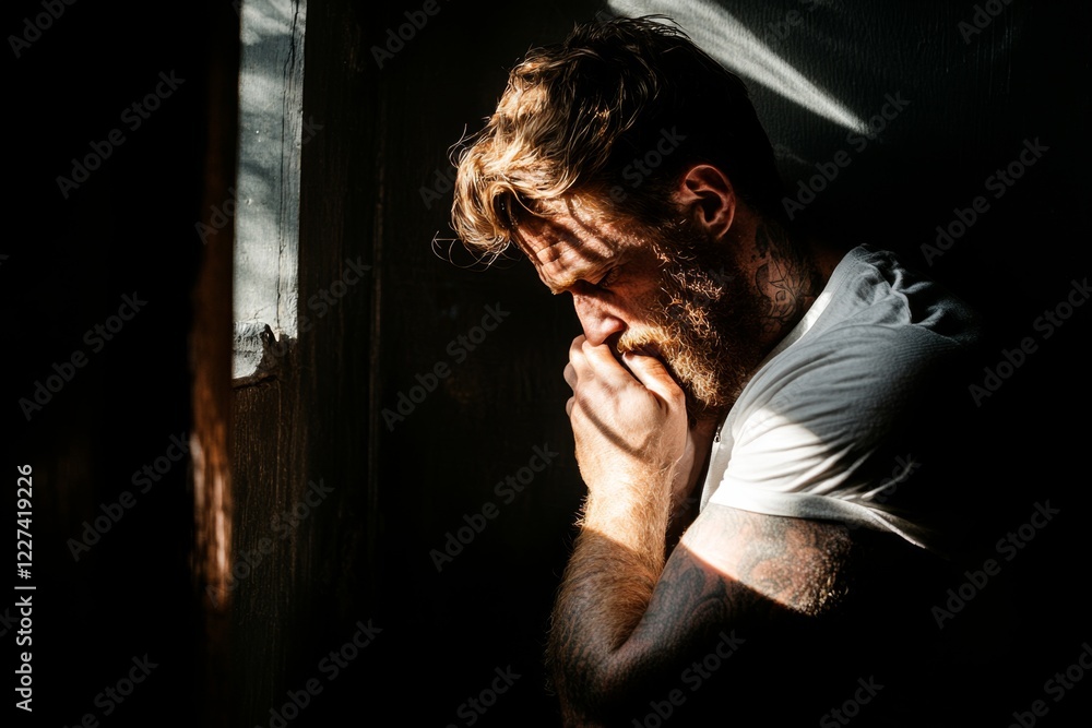 Poster a close-up of a crying actor during a pivotal scene, with tears streaming down their face and dramat