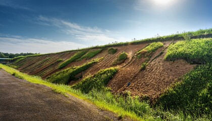 Naklejka premium vineyard in region country