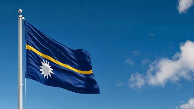 National flag of Nauru
