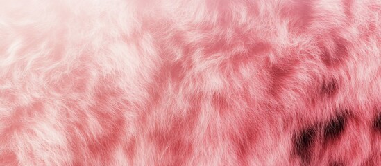 Obraz premium Abstract Pink Fur Texture: A Soft, Dreamy Background