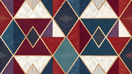 pattern with triangles