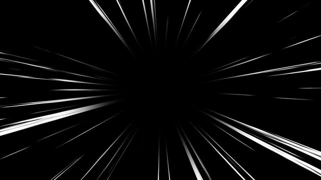 Speed Lines Smooth,  manga comics effect,, White speed motion graphic