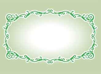 アンティークフレームデザイン