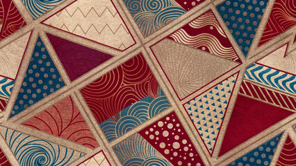 traditional  fabric pattern