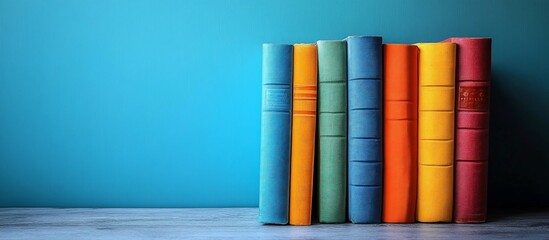 Colorful Bookshelf: A Vibrant Collection of Literature