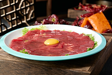 Chongqing hot pot ingredients, aseptic eggs, tender beef brain meat