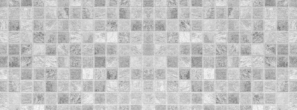 Ceramic tile wall banner template for abstract seamless background and texture.