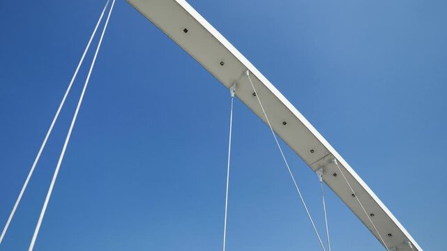 Richard Meir bridge in Alessandria, Piedmont, Italy
