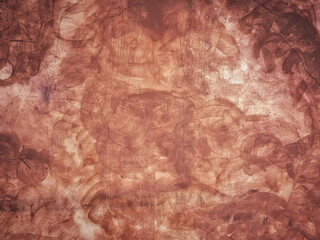 Scratch textured red concrete wall for abstract concrete background and texture.