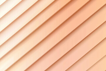 Obraz premium Abstract design featuring layered peach-colored stripes creating a modern aesthetic background