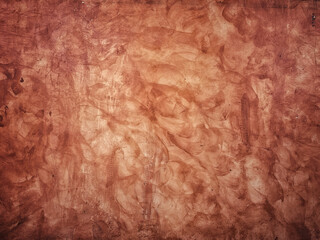 Scratch textured red concrete wall for abstract concrete background and texture.