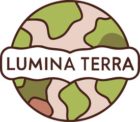 Fototapeta premium Abstract Planet Earth Vector – Unique Globe Illustration