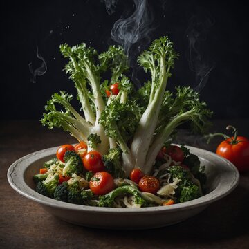 Write about the weirdest vegetable dish you've ever tried.