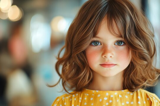A drastic haircut on a child, showing their long, messy hair being replaced by a short, tidy style