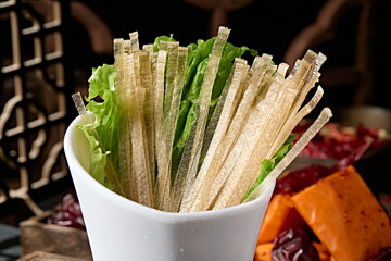 Chongqing hotpot ingredients: sweet potato vermicelli