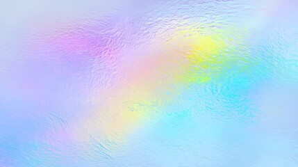 Mesmerizing holographic rainbow foil iridescent texture with vibrant prismatic colors smooth fluid reflections and a futuristic abstract aesthetic  Captivating digital background with a transcendent