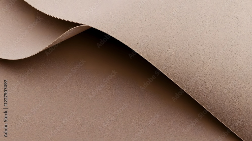 Leinwandbilder minimalist and modern mocha mousse color paper background showcasing the trendy color palette of 202