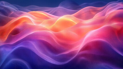 Obraz premium Symphony of Flowing Colors