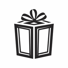 Simple and Unique Gift Box Vector Design.