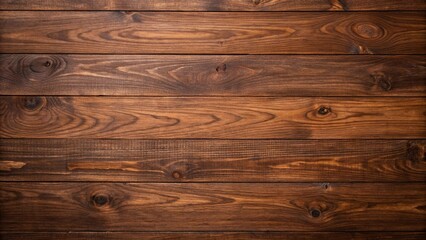 Naklejka premium Rich dark brown wood texture with natural grain, ideal for tiles, decor, and wallpaper designs