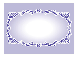 Trendy Frames. Design Template. An Assortment of Gorgeous Borders.
